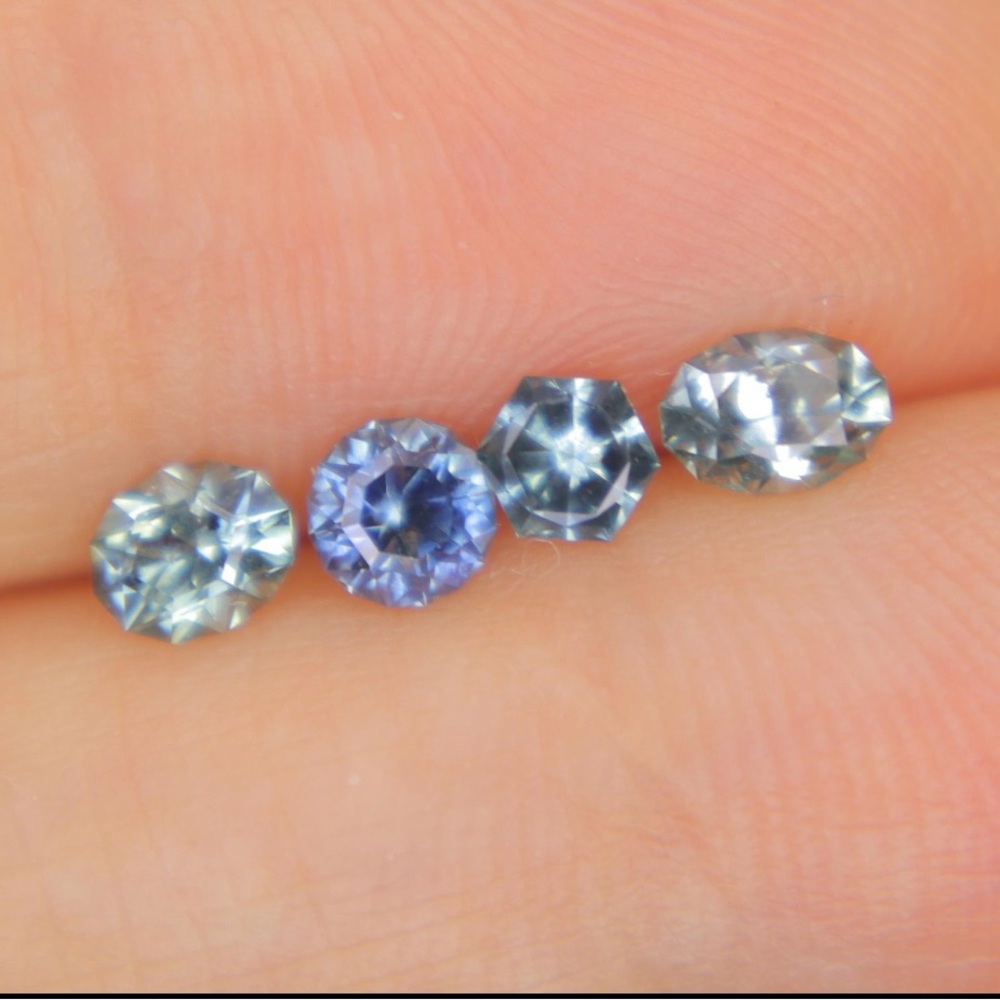 Bundle of loose faceted Saphire gemstones

100%  mined and faceted in USA